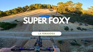 Super Foxy  Red Line | massive gaps  | Bikepark La Fenasosa Spain  Full Run POV RAW