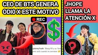 ULTIMOCEO de BTS GENERA OD10 POR ESTE INSOLITO MOTIVOJHOPE LLAMA ATENCIÓN Noticiasdebts