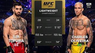 UFC 317: Ilia Topuria vs Charles Oliveira Full Fight