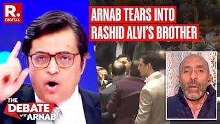 Arnab Blasts Khursheed Ahmad Sheikh On The Debate, Calls Out Anti-National Activities