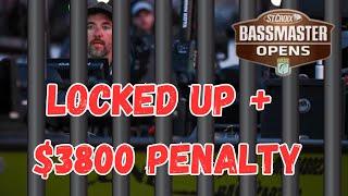 $3800 Penalty Fishing the Mississippi River Bassmaster Open | Fall Bass Fishing