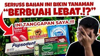 TANGGAPAN PPL. BODREX, EXTRAJOSS, PEPSODENT, PROMAG & SUSU BIKIN TANAMAN SUBUR BERBUAH LEBAT.