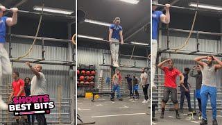 Bro had them SHOCKED | Public Reactions to Calisthenics