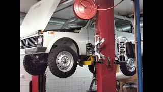 1988 Lada Niva 4x4 Chassis Inspection