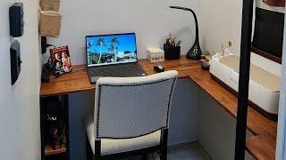 RV home office renovation