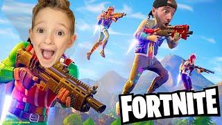 FATHER & SON FORTNITE! / Don't Die John Cena!