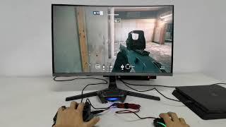 How to Use HYCARUS One-handed Programmable Gaming Keyboard to Play Rainbow Six Siege on PS4