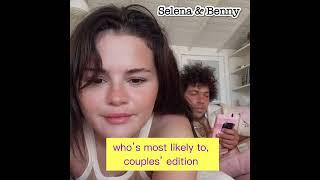 Selena Gomez & Benny Blanco reveal who said “I love you” first. [Celebrity’s love story ️  ]