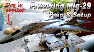 Freewing Mig-29 Fulcrum: Preparation and Setup for Maiden Flight