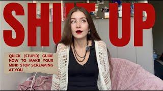 watch this video if you need your mind to shut up // youtube videos that silence my anxiety