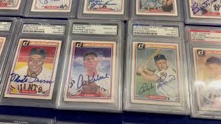 Forgotten Treasures!!  1983 Donruss HOF Heroes & 1987 Leaf Candy City!!  Aaron, Mantle!!