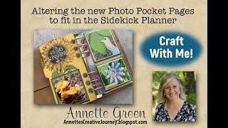 Altering the Photo Pocket Pages for the Sidekick Planner