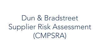 Incorporate D&B Supplier Risk Assessment into Your TPRM Program | ProcessUnity Connector