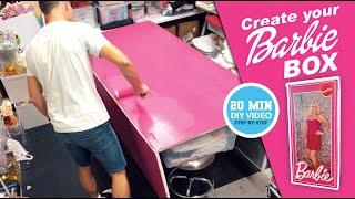 Foldable Barbie Box DIY | Detailed instruction on our website