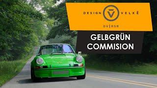 Sparse 911. The Gelbgrün Commission - Velke Design Porsche 911 "RSR"