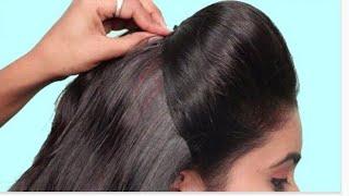 Very easy Wedding hairstyles for ladies// Hairstyle for long hair// Hair style girl simple and easy