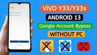 Vivo Y33/Y33s Frp Bypass Android 13 WITHOUT PC | @TadrishinfoTech