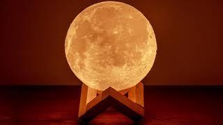 Relax and sleep soundly with this Virtual Musical Lamp MOON LAMP MUSIC | Relaxing Music 