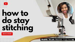 How-to Do Stay Stitching with Brittany J Jones