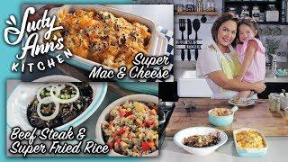 [Judy Ann's Kitchen 9] Episode 5 : Beef Steak & Super Fried Rice and Super Mac & Cheese | Kids' Baon