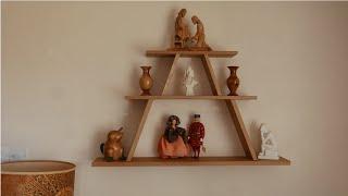 Simple Oak Shelves, 3 cuts, a few dominos and a router - DIY