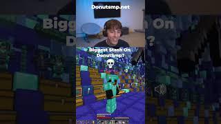 DrDonutt Rates Biggest Stash On DonutSMP #minecraft #builder #gaming #donutsmp #drdonutt #funny