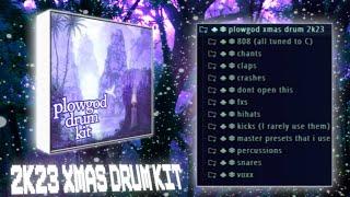 *FREE* PLOWGOD DRUMKIT XMAS 2K23 / PLUGG DRUM KIT / PLUGGNB DRUM KIT / DARK PLUGG DRUM KIT