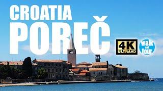 Poreč - Croatia, Relaxing Walk Through This Small Town - 4K UHD (60 fps)