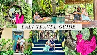 BALI TRAVEL GUIDE 2024 | Week long trip to Bali, including lodging, food, & activities! bali #travel