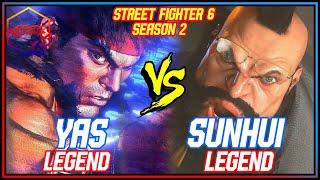 SF6 ▰ YAS ( RYU ) VS SUNHUI ( ZANGIEF ) ▰ Street Fighter 6