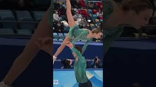 Figure skating. Laura BARQUERO / Marco ZANDRON - Spain / Olympic final Beijing2022 #shorts