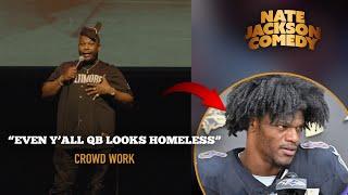 Even Y'all Quarter Back Looks Homeless