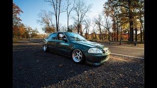 SLAMMED AN STATIC HONDA CIVIC EK SEDAN