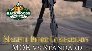 Magpul Bipod Comparison & Review - Magpul MOE vs Standard Bipod