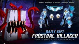 AQW | New RARE SET Frostval Villager