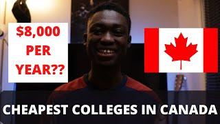 5 cheapest colleges(College )in Canada for international students 2021|Cheapest colleges in Canada