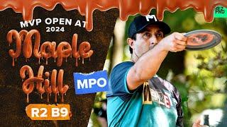 2024 MVP Open | MPO R2B9 | Mcbeth, Buhr, Robinson, Wysocki | Jomez Disc Golf