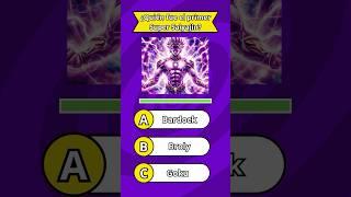 Quiz de Dragón Ball Z #quiz #educación #dragonball #goku