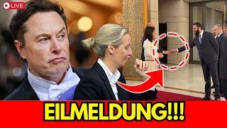 VOR 1 MINUTE!! Elon Musk & Weidels HARTE Botschaft an Baerbock und !