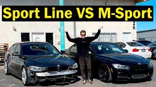What is the difference BMW 335i F30 Sport vs M-Sport Trim