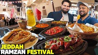 Ramadan Festival in Old Jeddah | Sehri Iftari at Al Jadeed Restaurant, Al Balad Ramzan Street Food