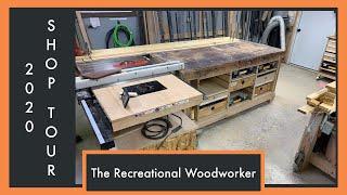 February 2020 Shop Tour by Dailey Woodworks (The Recreational Woodworker)