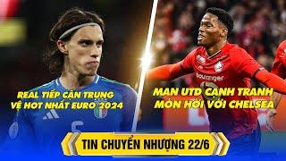 BẢN TIN CHUYỂN NHƯỢNG 22/4 : REAL MADRID TIẾP SIÊU CẬN TRUNG VỆ  , MU CẠNH TRANH MÓN HỜI VỚI CHELSEA