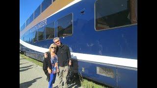 ROCKY MOUNTAINEER TRAIN FROM VANCOUVER TO CALGARY in 4 K.