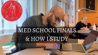 Studying for Med School Finals Vlog | Exam Season Begins | University of Oslo