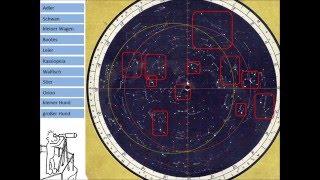 FC Physik 09 Astronomie Sternenkarte