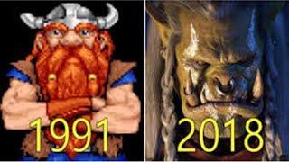 Evolution of Blizzard Games (1991-2018)