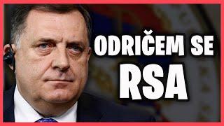 MILORAD DODIK - ODRIČEM SE RS