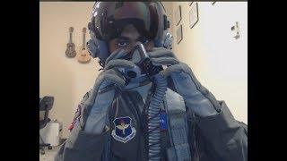 USAF Flight Equipment: How to Wear (G-Suit, Harness, Helmet) - Combat Systems Officer VLOG -