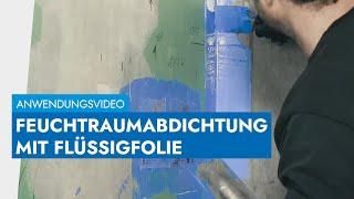 Feuchtraumabdichtung mit der OTTOFLEX® Flüssigfolie - neues Video in der Beschreibung